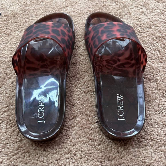 NEW J. Crew Tortoise Slide Sandal Women’s Size 38/7 Water Resistant Pool Slides - Picture 11 of 11
